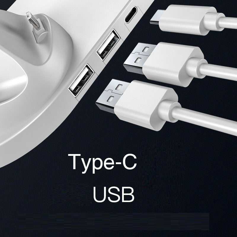 Cargador inalámbrico para iPhone, cargador rápido para teléfono, base de carga rápida , reloj, estación de carga 6 en 1