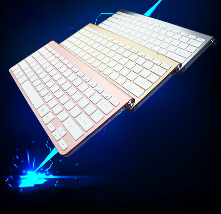 Teclado y ratón inalámbricos de 2,4G, portátiles, mini, para portátiles, Mac, PC de escritorio, Smart TV, PS4.
