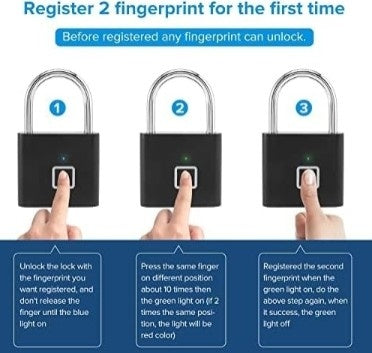 Smart Fingerprint Padlock
