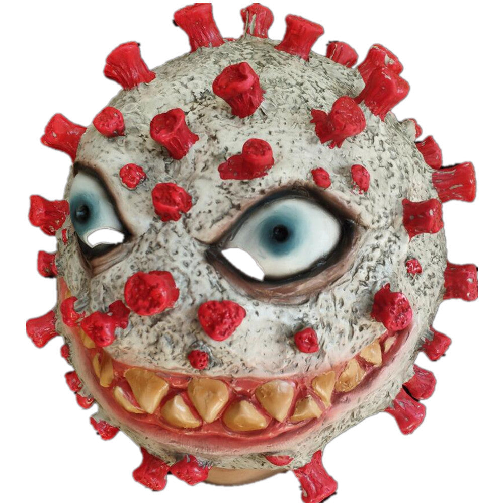Máscara de virus de Halloween