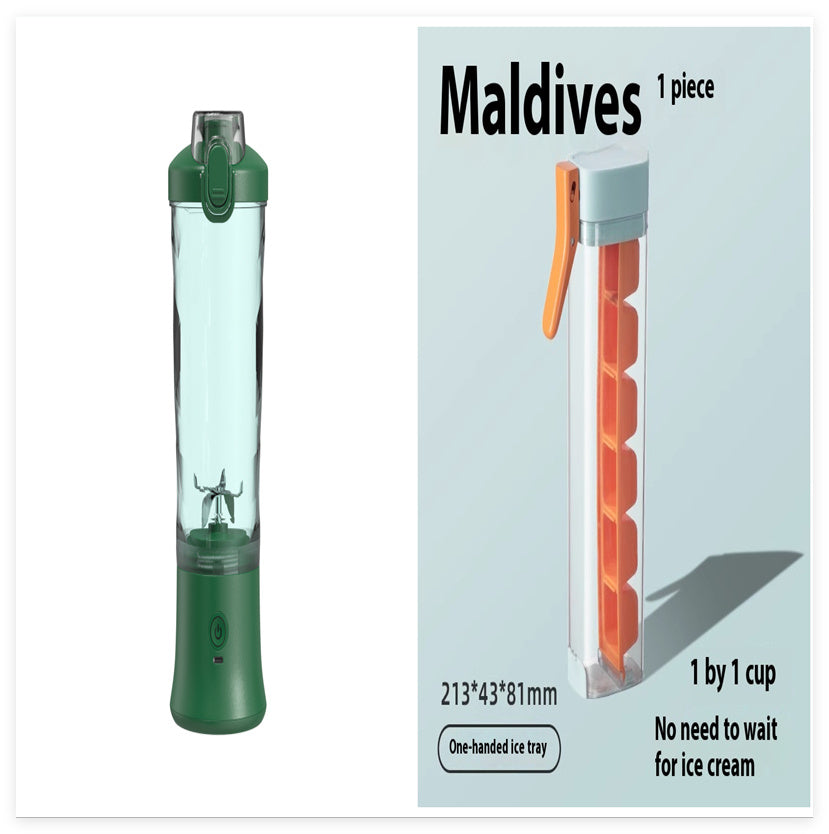 Licuadora portátil, exprimidor, licuadora de tamaño personal para batidos y batidos con 6 cuchillas, mini licuadora, utensilios de cocina
