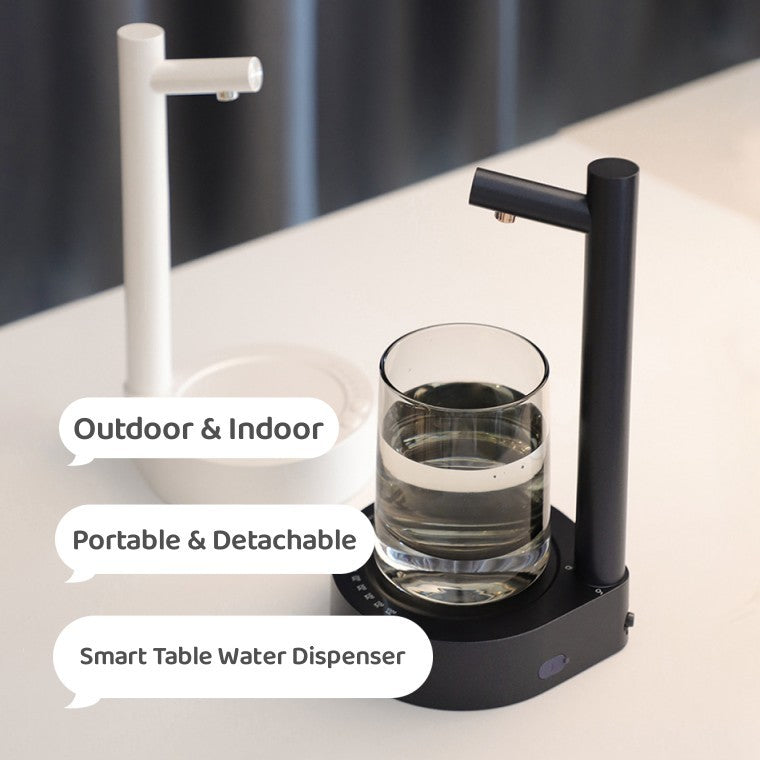 Dispensador de agua eléctrico de escritorio, dispensador automático, dispensador de agua recargable.