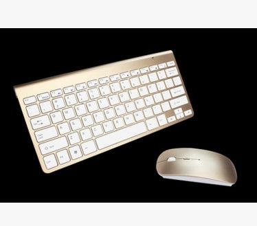 Teclado y ratón inalámbricos de 2,4G, portátiles, mini, para portátiles, Mac, PC de escritorio, Smart TV, PS4.