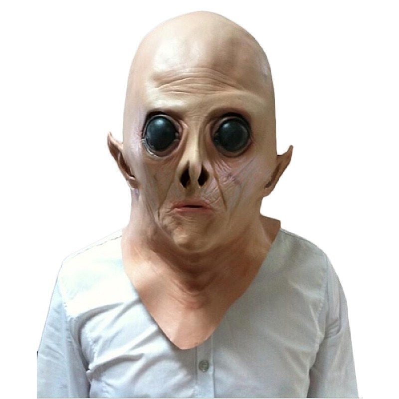 Careta de extraterrestre para Halloween