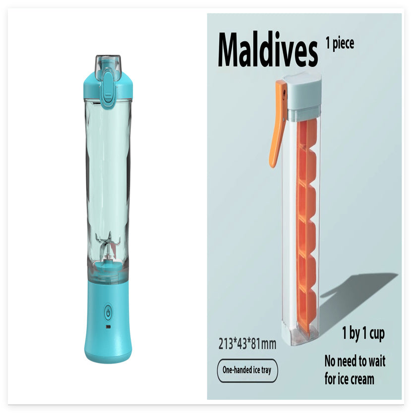 Licuadora portátil, exprimidor, licuadora de tamaño personal para batidos y batidos con 6 cuchillas, mini licuadora, utensilios de cocina