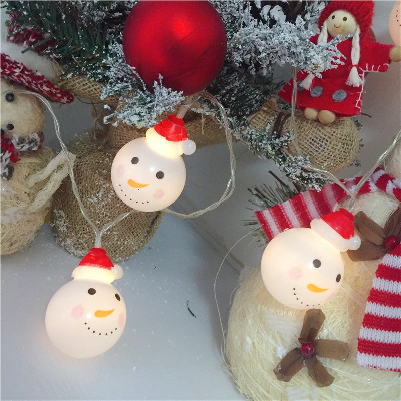 Guirnalda de luces navideñas para el hogar, exteriores, fiestas de Año Nuevo, Halloween, calabazas