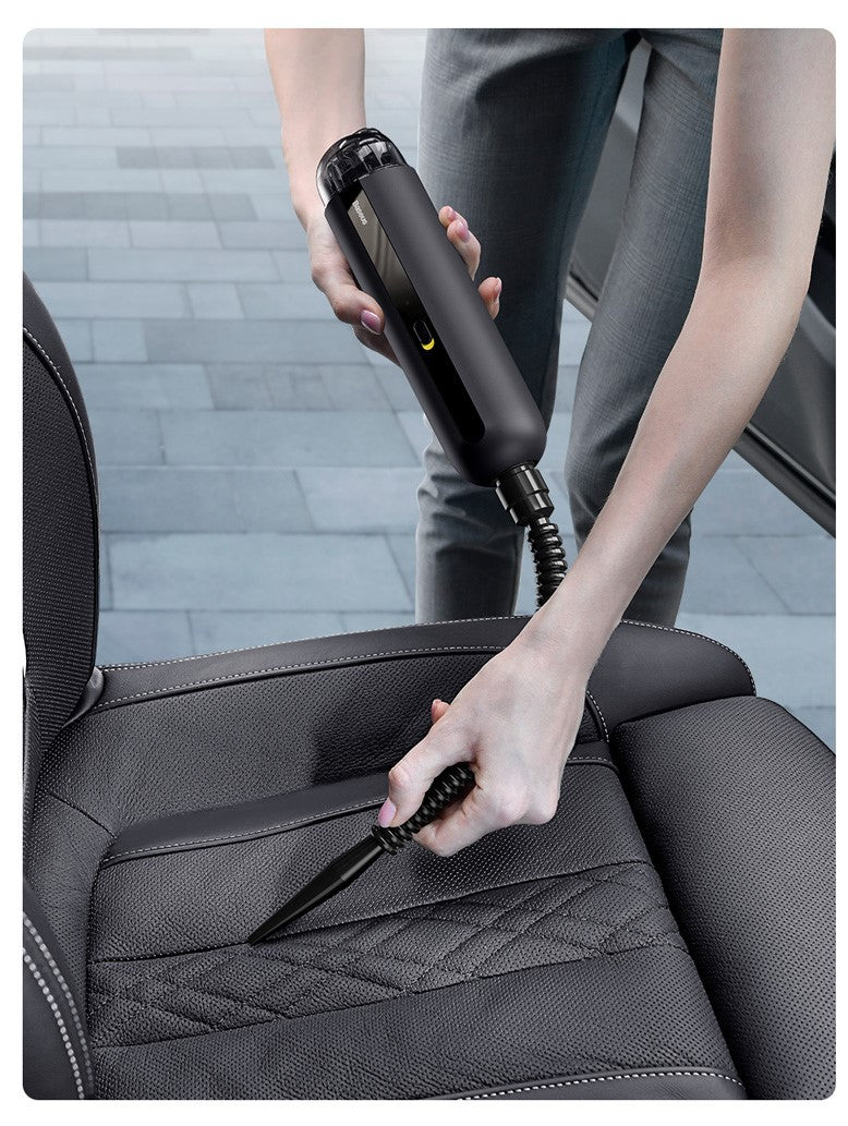 Aspiradora de coche inalámbrica de 5000 Pa, miniaspiradora de mano para coche, hogar, limpieza de escritorio, portátil