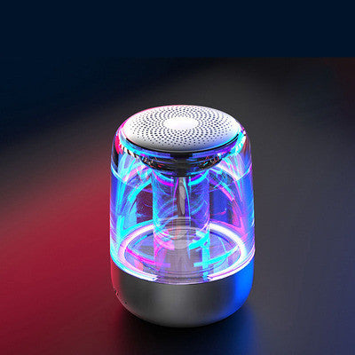 Altavoces portátiles columna Altavoz Bluetooth inalámbrico Bluetooth Radio de graves potente con luz LED de Color Variable