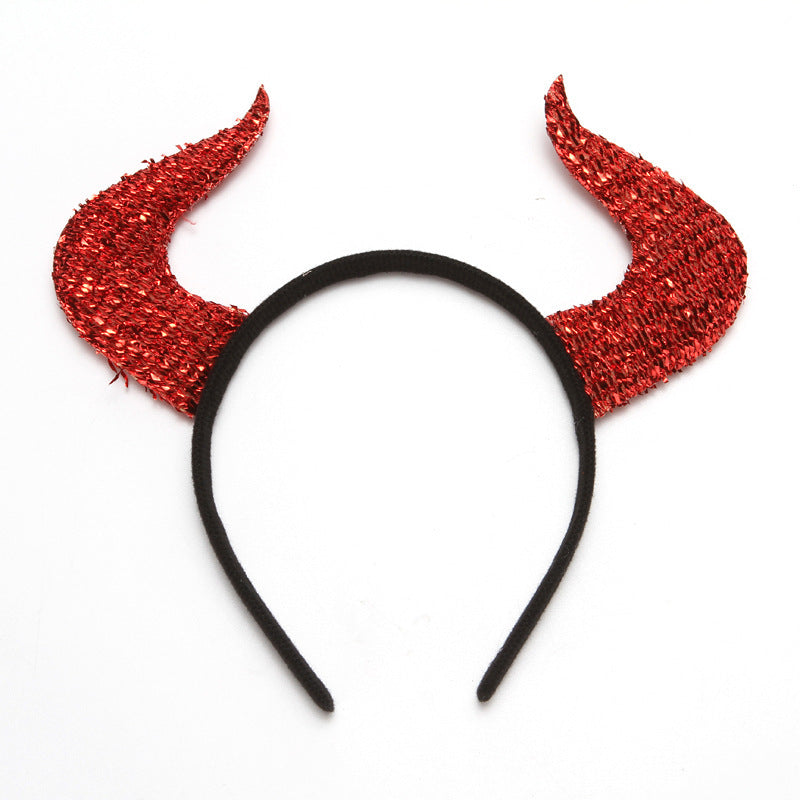 Diadema con hebilla para Halloween, decoración de Halloween