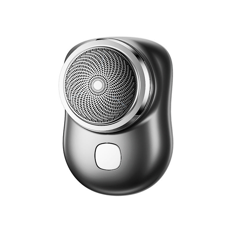 Mini afeitadora facial inalámbrica portátil, recargable por USB, eléctrica, en seco y húmedo, sin dolor, tamaño pequeño, para hombres.
