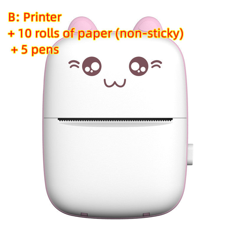Mini impresora portátil Bluetooth WiFi Teléfono móvil Foto