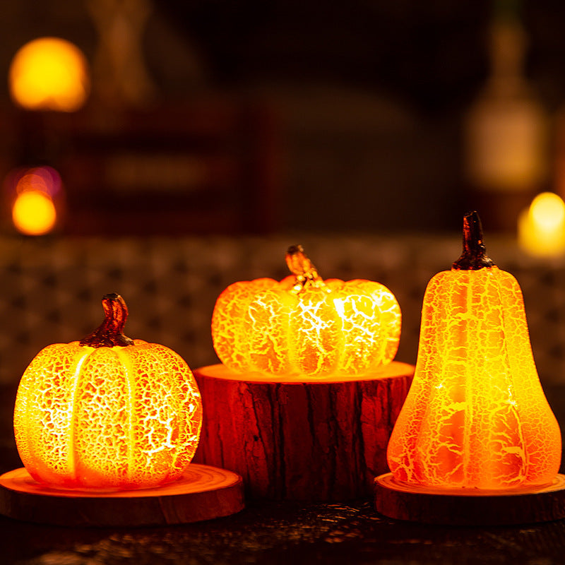 Luz de vela LED de calabaza de simulación