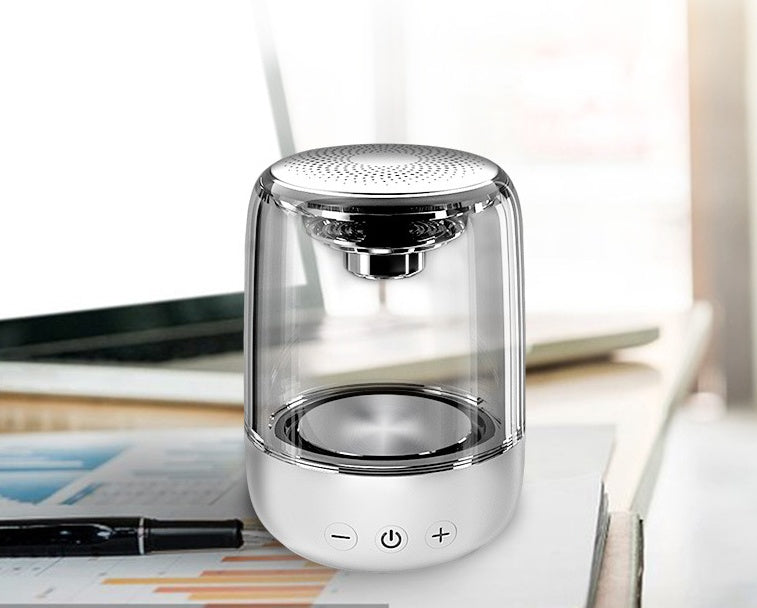 Altavoces portátiles columna Altavoz Bluetooth inalámbrico Bluetooth Radio de graves potente con luz LED de Color Variable