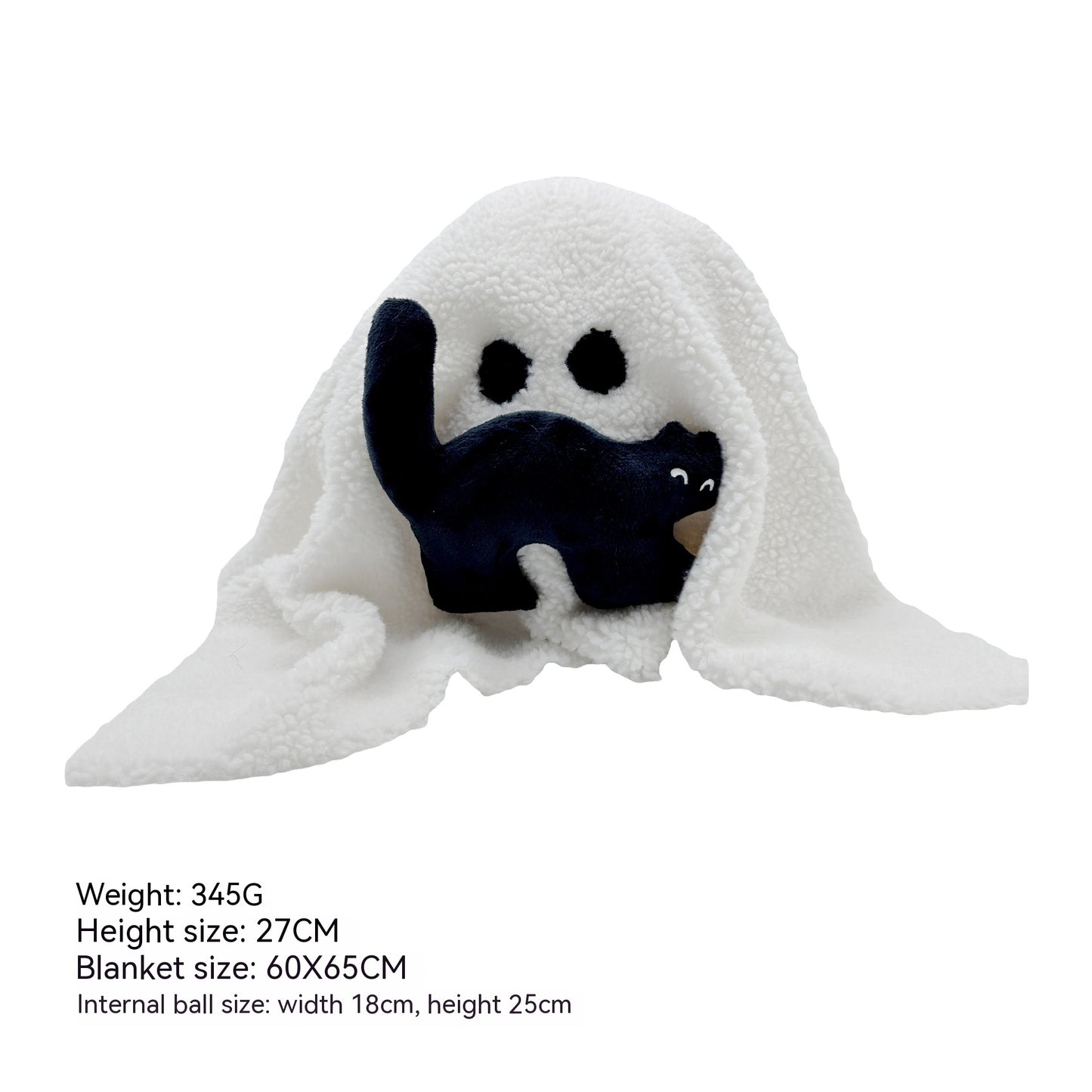 Muñeco de peluche fantasma de Halloween, decoraciones de Halloween