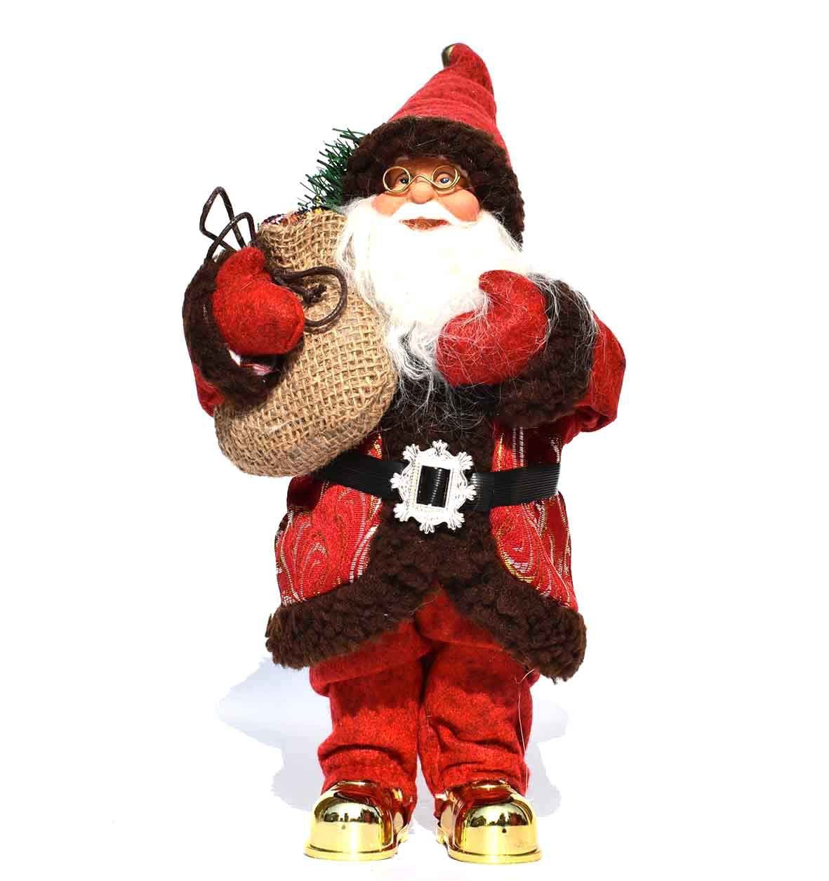 Muñeca navideña, decoración navideña para el hogar, adornos navideños.