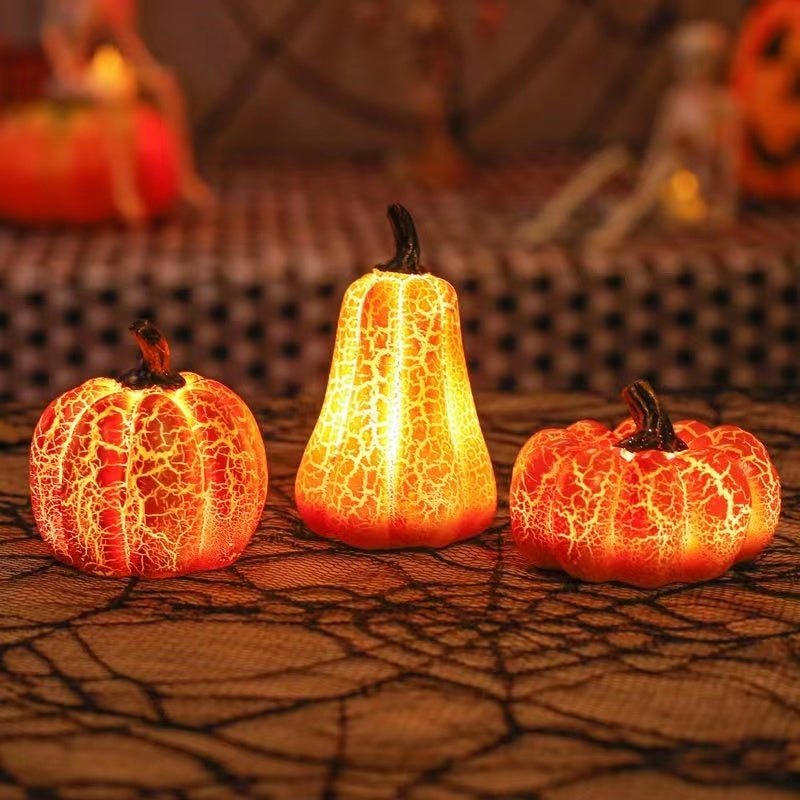 Luz de vela LED de calabaza de simulación