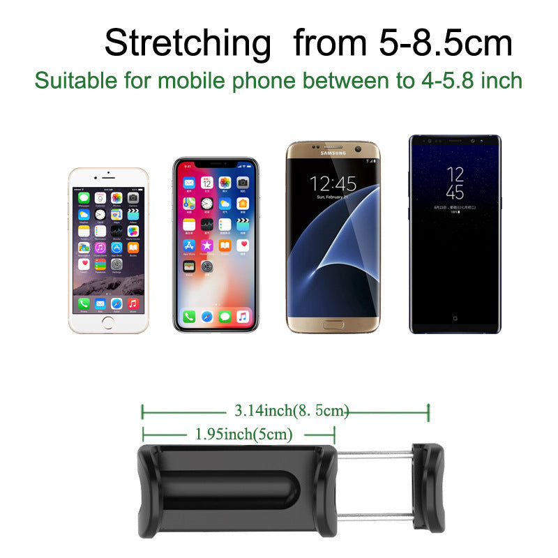 Soporte universal para teléfono de coche con rotación de 360 grados