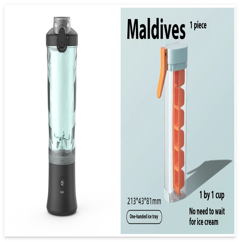 Licuadora portátil, exprimidor, licuadora de tamaño personal para batidos y batidos con 6 cuchillas, mini licuadora, utensilios de cocina