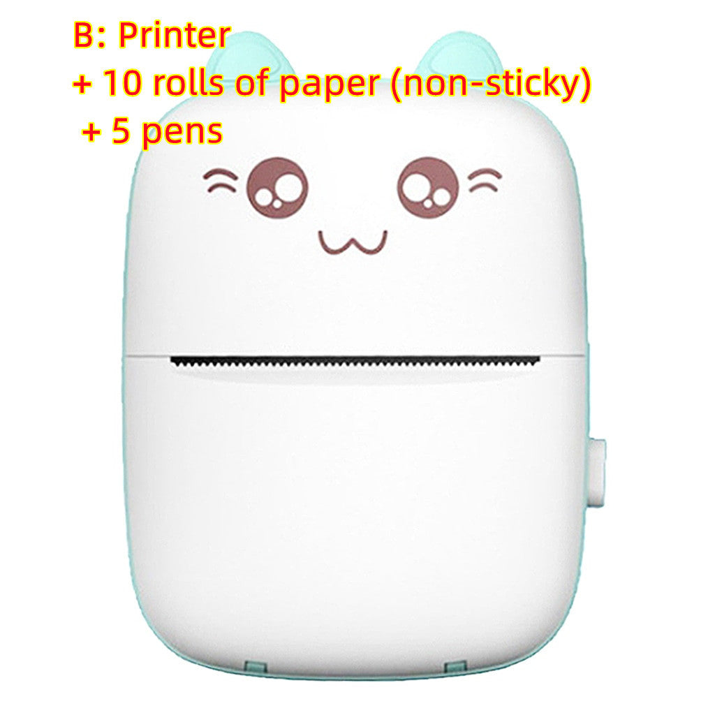 Mini impresora portátil Bluetooth WiFi Teléfono móvil Foto