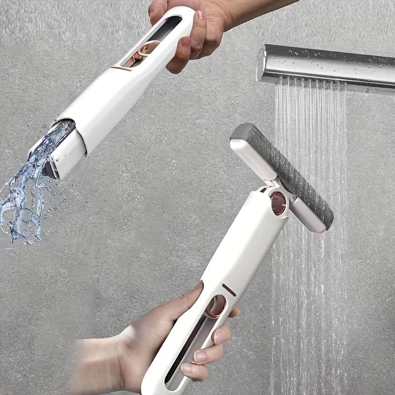 Mini trapeador portátil autoexprimible, fácil de lavar a mano, potente y absorbente, multifunción, para escritorio, ventanas, vidrios, cocina, coche, esponja, herramientas de limpieza del hogar.