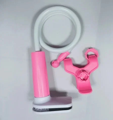 Soporte para teléfono móvil con clip de 360 grados, portátil, flexible, para cama perezosa, soporte de escritorio, base para iPhone, Samsung y Xiaomi