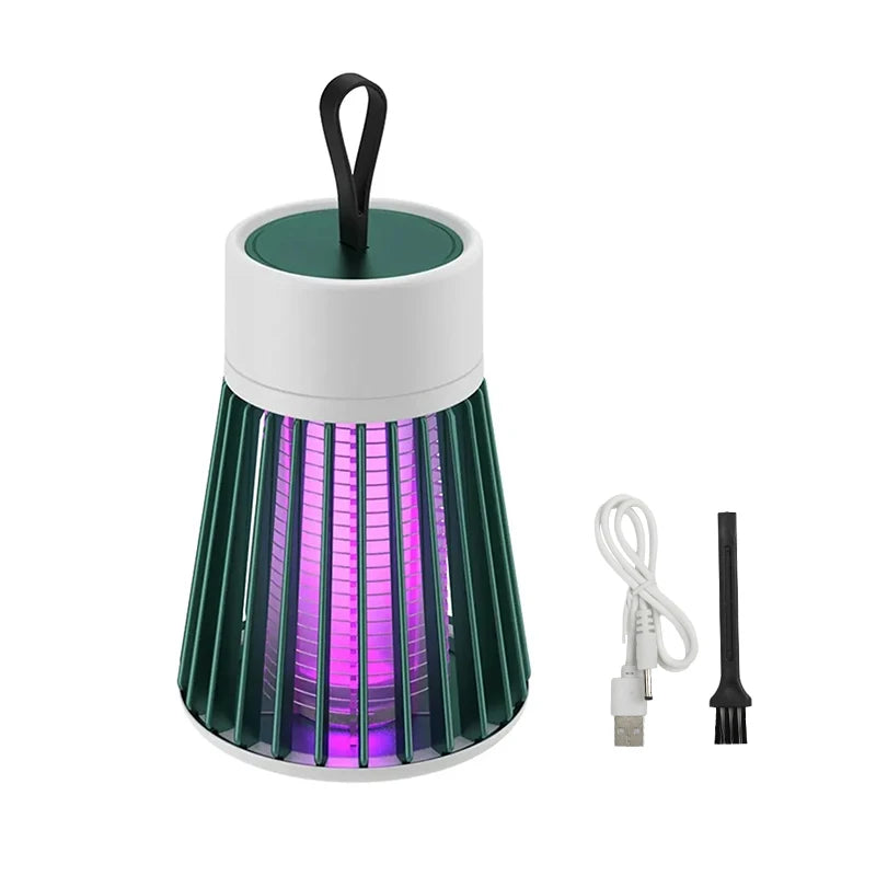 Lámpara antimosquitos con descarga eléctrica, USB, 5 V, repelente de insectos, para dormitorio, exterior