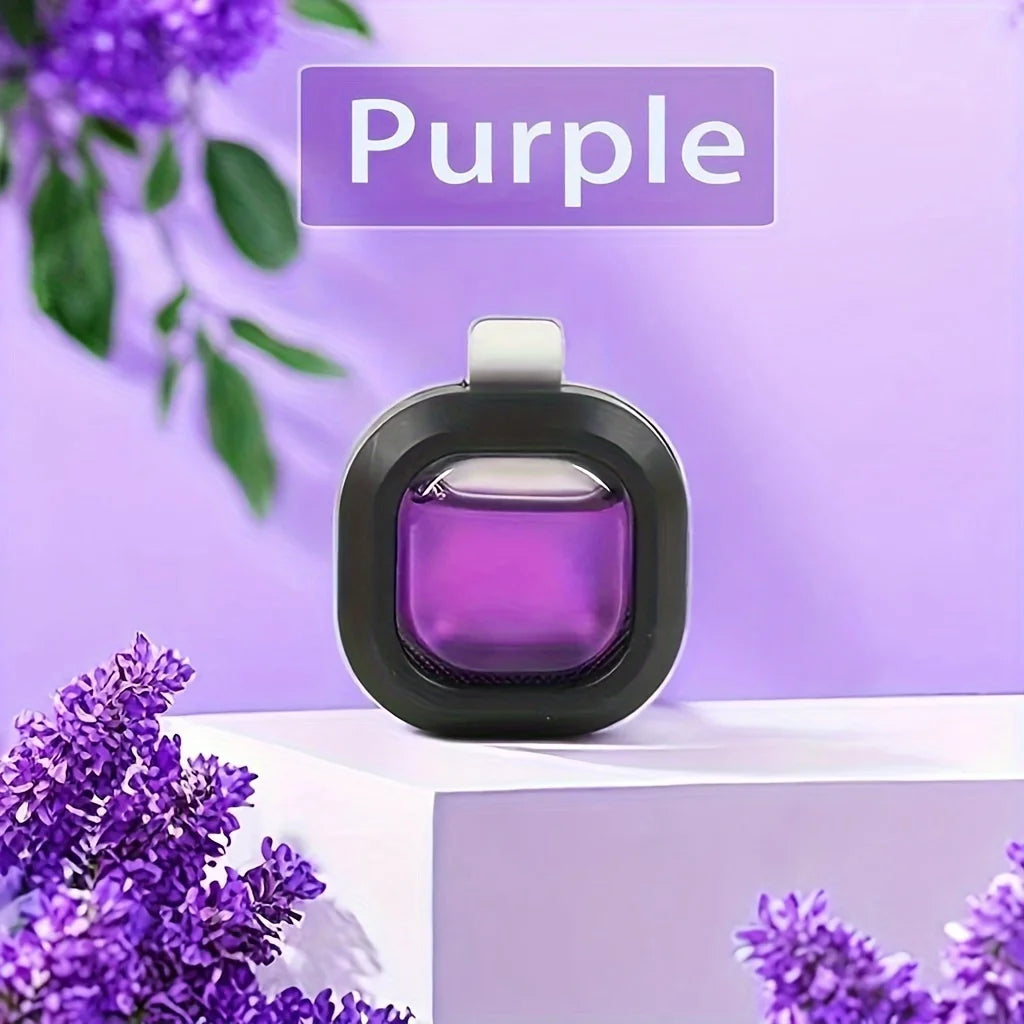 Ambientador para coche de larga duración de 30 días con clip para ventilación - Eliminador de olores con aroma a aceite esencial, 0.14 oz cada uno, fragancia no tóxica