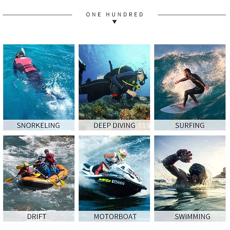 Calcetines de buceo de neopreno de 5 mm, para verano, para deportes de buceo, para surf, playa, antideslizantes, aletas de natación, resistentes a la arena y a los baños de hielo.