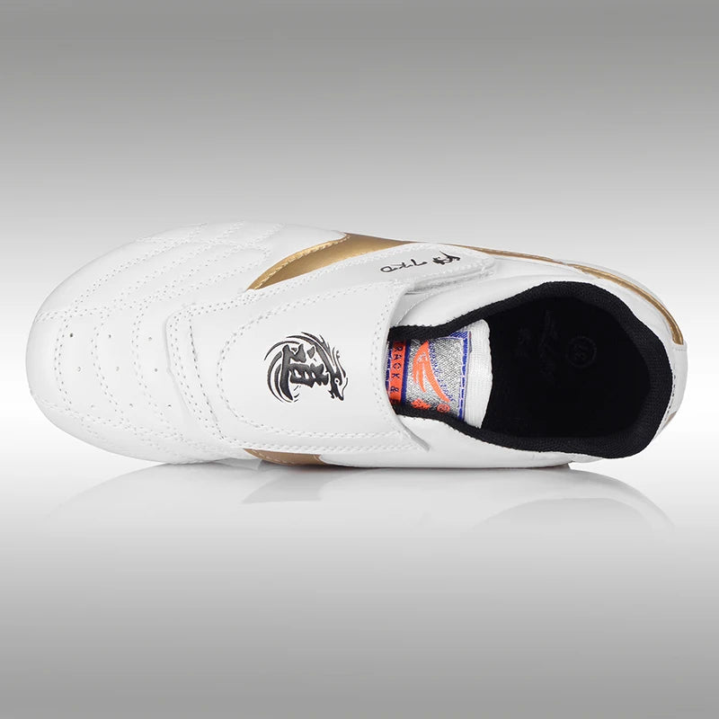Zapatos de Taekwondo, transpirables, de Kung Fu, Taichi, Karate, artes marciales, lucha libre, zapatillas deportivas de suela blanda para adultos y niños.