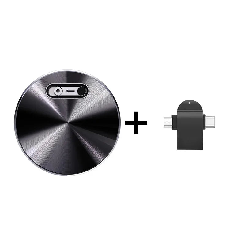 Mini grabadora de voz con imán incorporado, pequeño dispositivo de grabación de audio digital, dictáfono de sonido STTWUNAKE