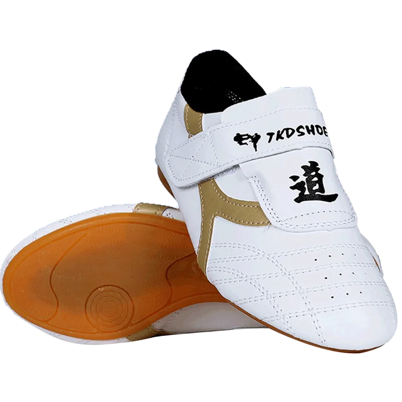 Zapatos de Taekwondo, transpirables, de Kung Fu, Taichi, Karate, artes marciales, lucha libre, zapatillas deportivas de suela blanda para adultos y niños.