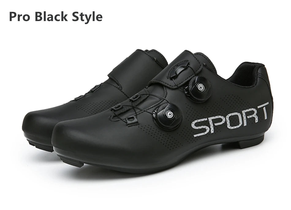 Zapatillas de ciclismo ultraligeras con autobloqueo para hombre, calzado deportivo unisex con calas SPD, para carreras y ciclismo de montaña