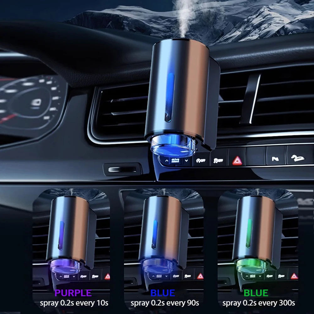 Difusor de aire eléctrico para coche, humidificador de aromaterapia para ventilación de coche, ambientador para eliminar olores, accesorios para coche.
