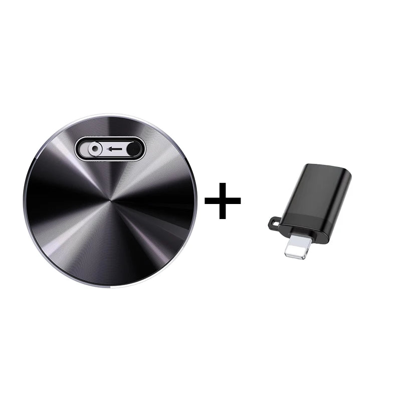 Mini grabadora de voz con imán incorporado, pequeño dispositivo de grabación de audio digital, dictáfono de sonido STTWUNAKE