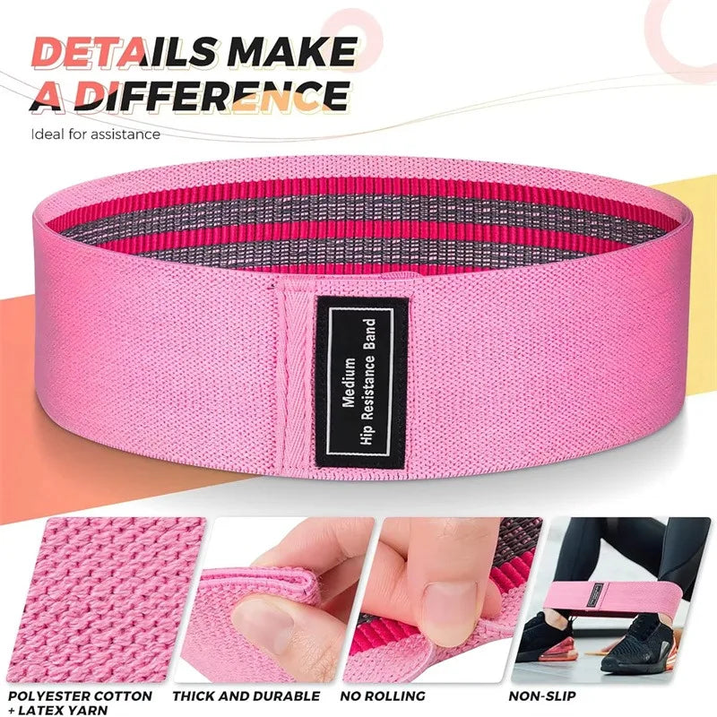 Bandas de resistencia expansoras para fitness, entrenamiento deportivo, culturismo, equipo de gimnasio para mujeres.
