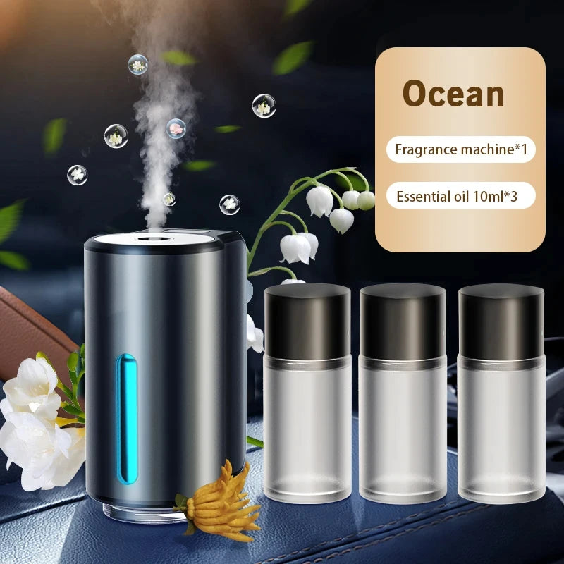 Difusor de aire eléctrico para coche, humidificador de aromaterapia para ventilación de coche, ambientador para eliminar olores, accesorios para coche.