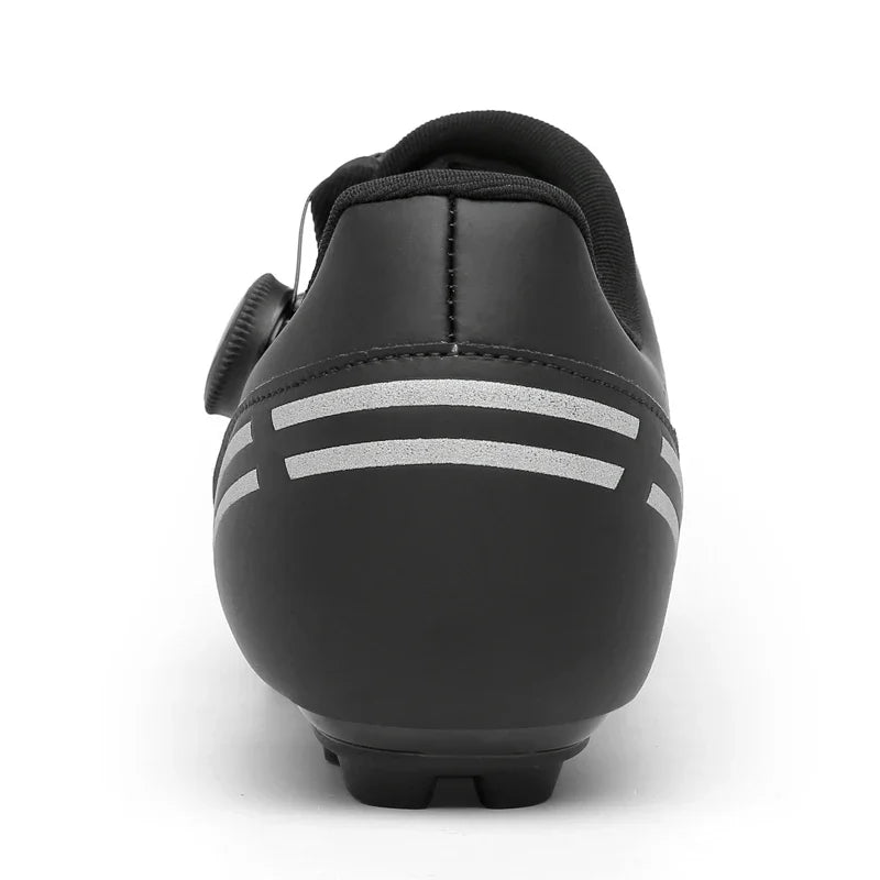 Zapatillas de ciclismo de montaña 2023 con calas para hombre y mujer, de carbono, deportivas, de velocidad, planas, SPD, para ciclismo de carretera