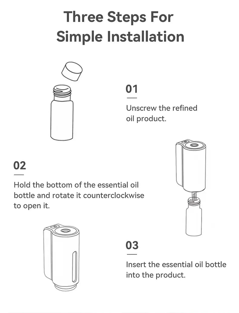 Difusor de aire eléctrico para coche, humidificador de aromaterapia para ventilación de coche, ambientador para eliminar olores, accesorios para coche.