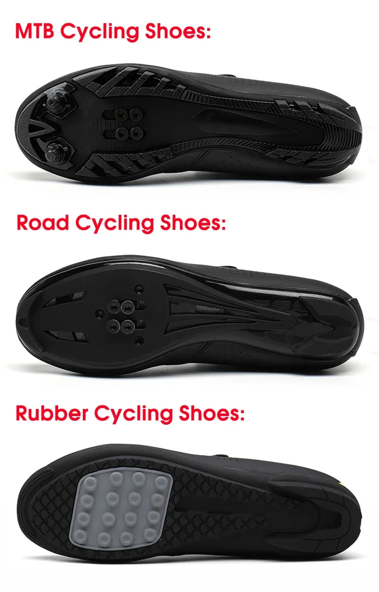 Zapatillas de ciclismo profesionales para hombre, zapatillas SPD para ciclismo de montaña, transpirables, antideslizantes, para carreras de montaña