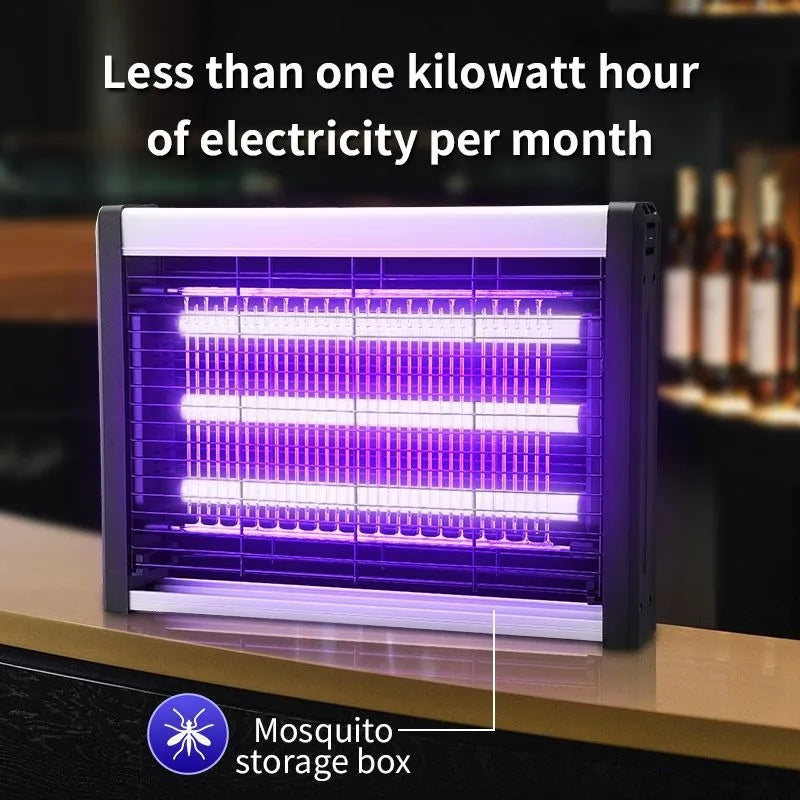 Lámpara eléctrica para atrapar mosquitos de 220 V con luz LED UV, trampa para insectos, potente dispositivo eléctrico para el control de plagas.