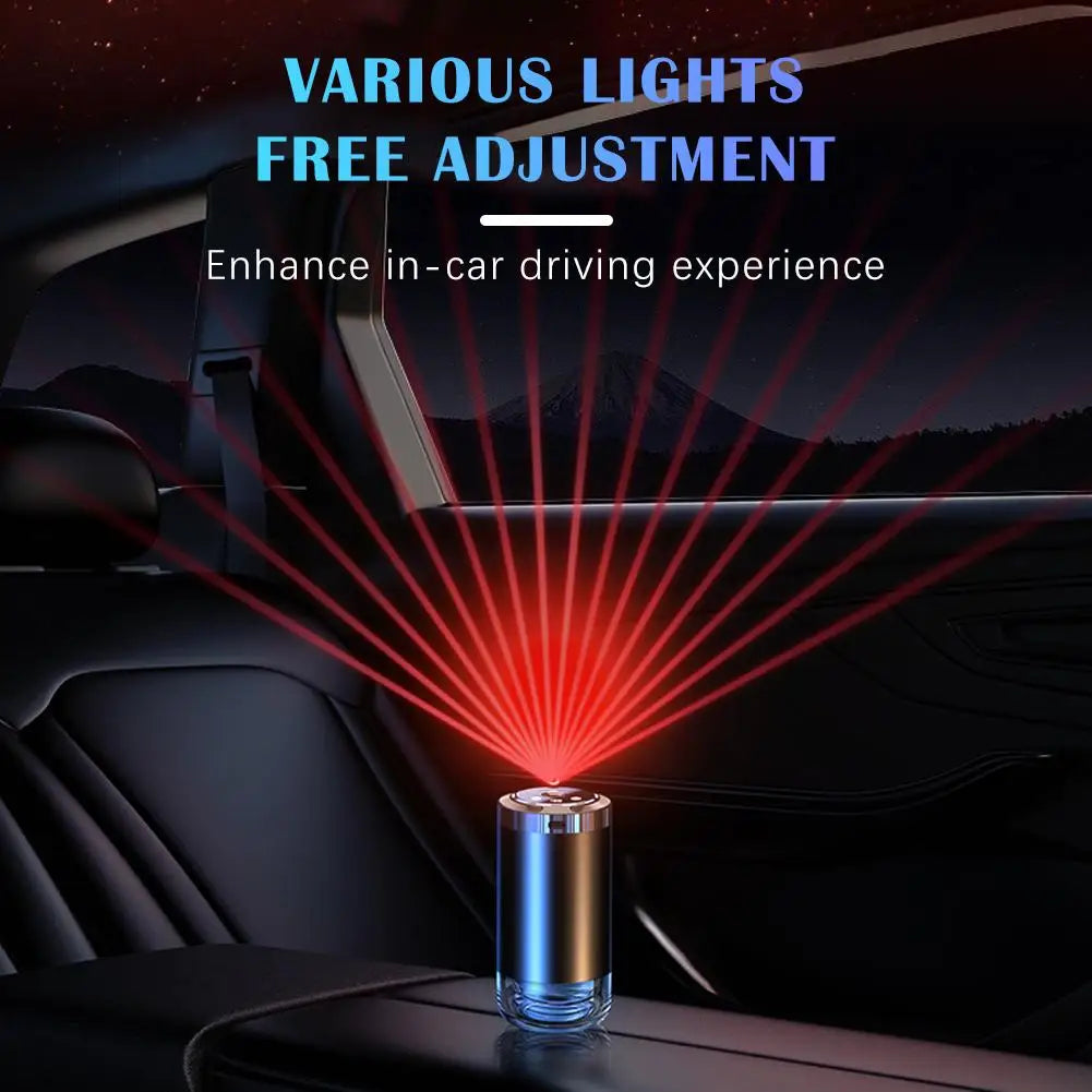 Ambientador de coche inteligente, difusor de aroma de coche recargable, 5 niveles de difusor de coche inteligente ajustable.
