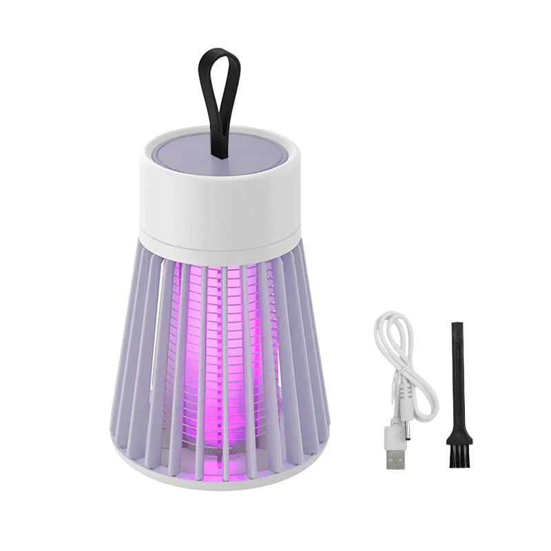 Lámpara antimosquitos con descarga eléctrica, USB, 5 V, repelente de insectos, para dormitorio, exterior