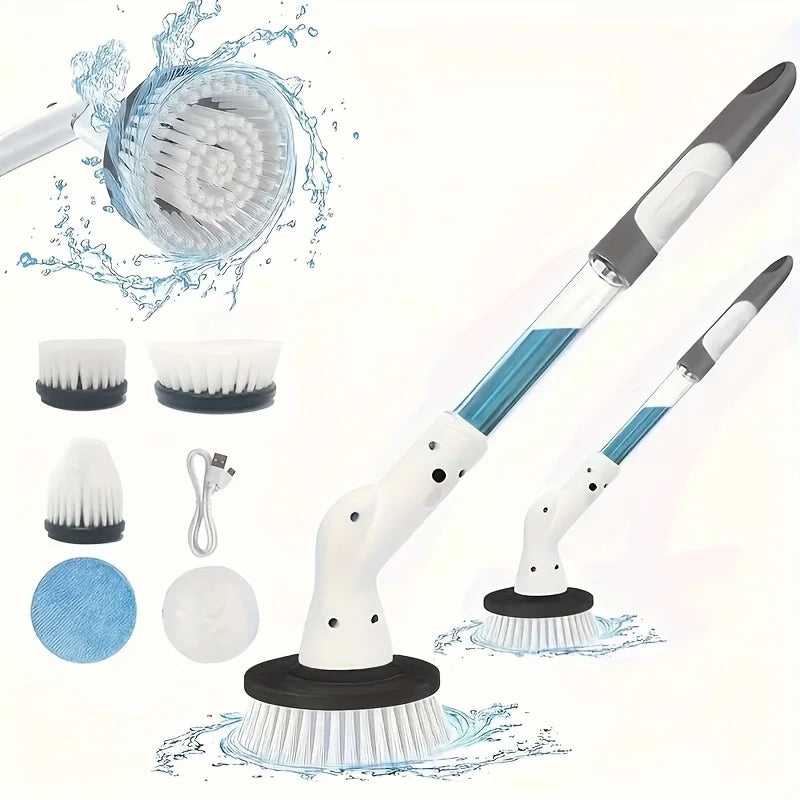 Rechargeable Electric Power Scrubber for Bathroom & Kitchen