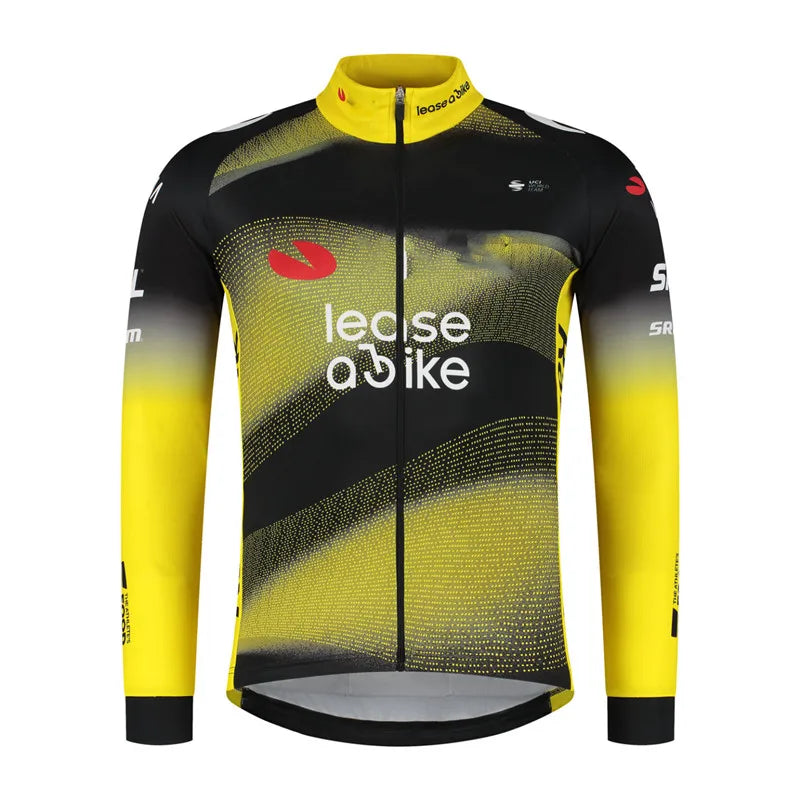 Jumbo Team Otoño Manga Larga Nueva Carrera MTB Primavera Conjunto de Jersey Largo de Ciclismo Bicicleta Ciclismo Ropa Uniforme Ropa Ciclismo