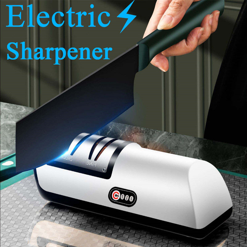 Usb Afilador de cuchillos eléctrico recargable SB, herramienta de cocina automática y ajustable para afilar rápidamente cuchillos, tijeras y amoladoras.