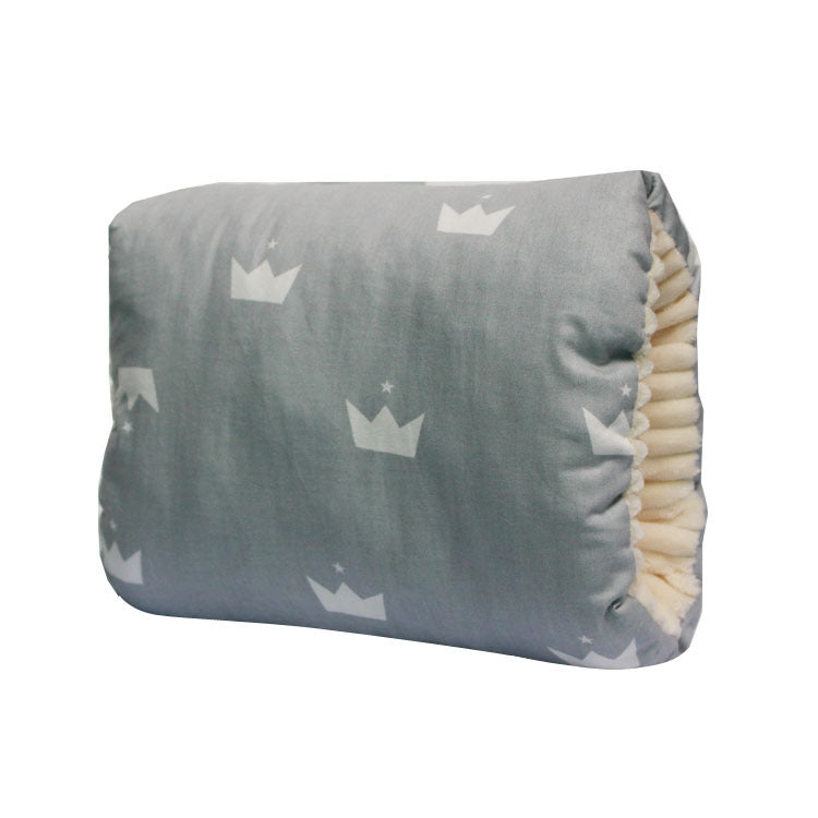 Almohada de lactancia ajustable de algodón para bebés, lavable, para el brazo