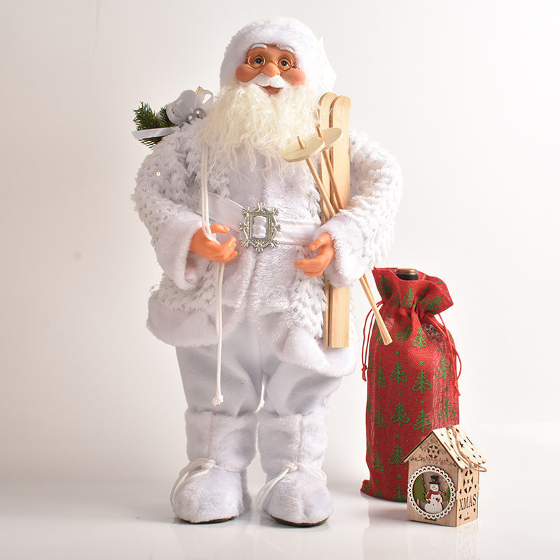 Muñeca navideña, decoración navideña para el hogar, adornos navideños.