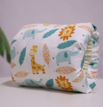 Almohada de lactancia ajustable de algodón para bebés, lavable, para el brazo