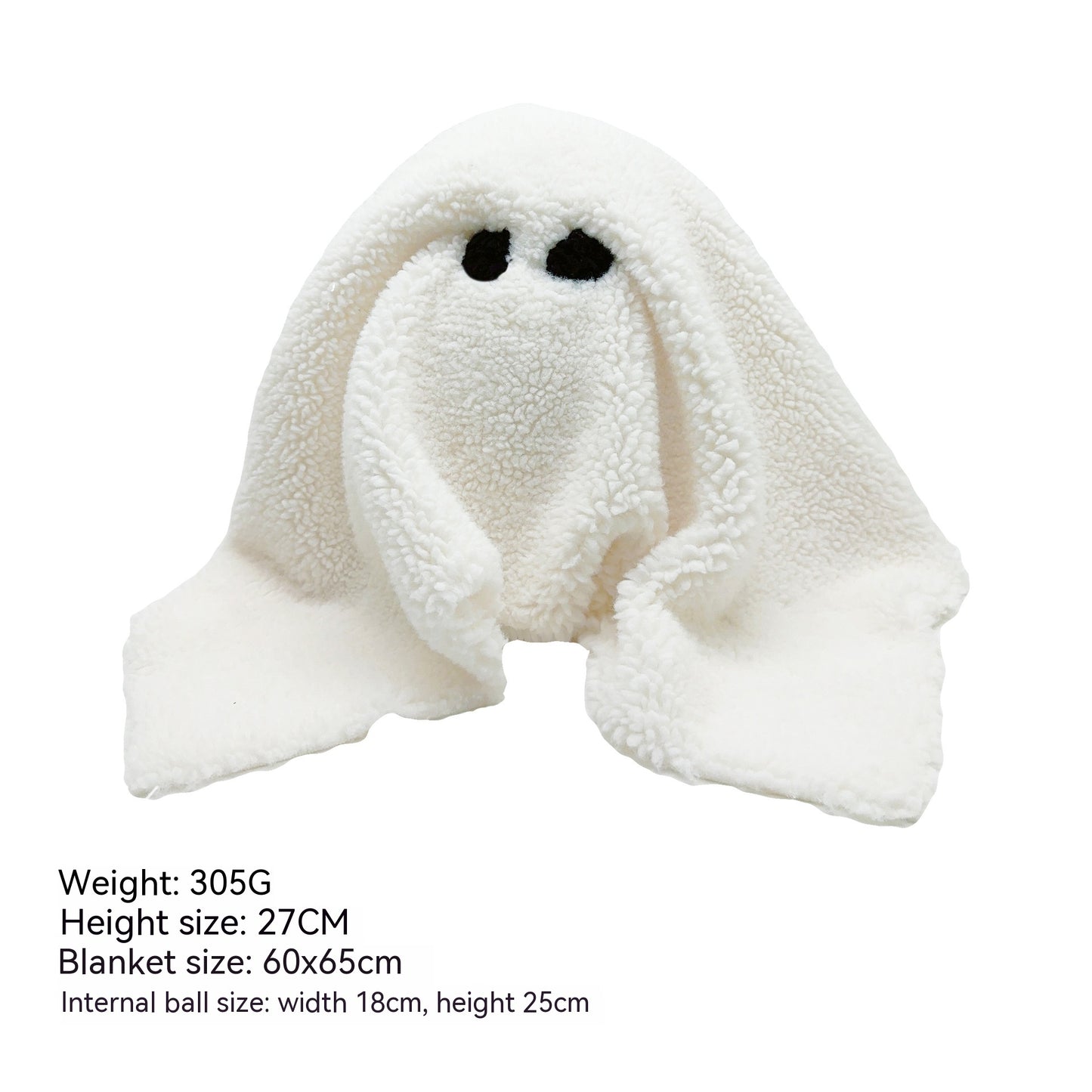 Muñeco de peluche fantasma de Halloween, decoraciones de Halloween