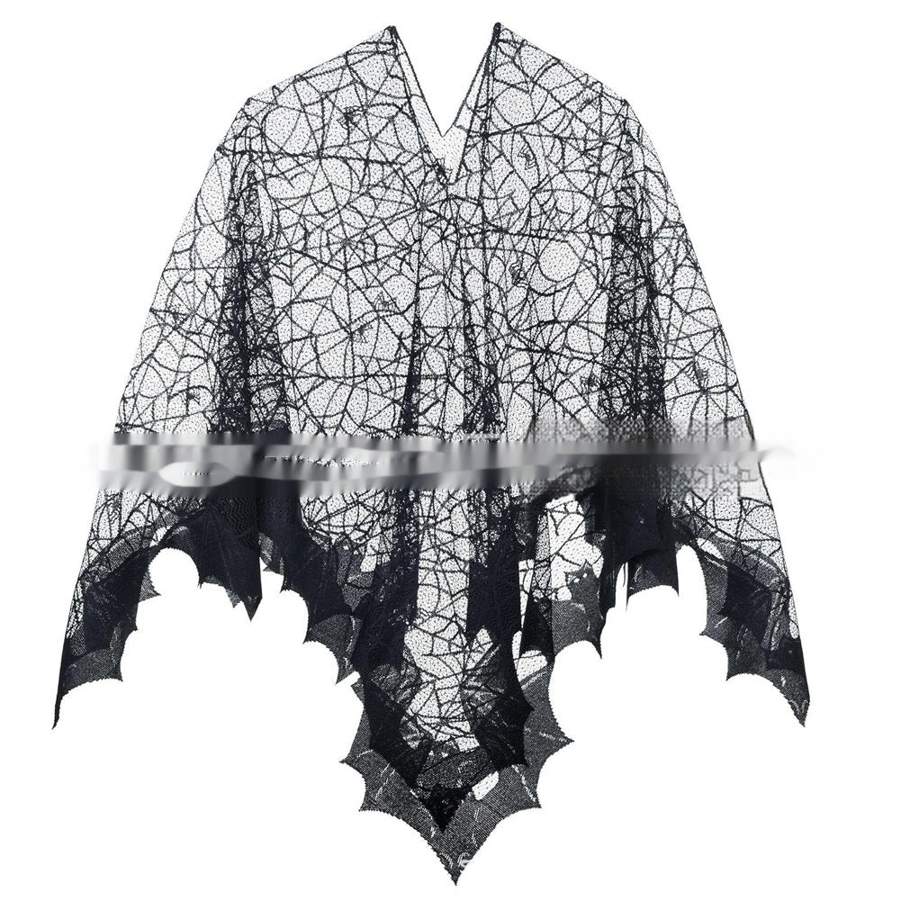 Capa de murciélago de Halloween Chal de actividades para fiestas de Halloween